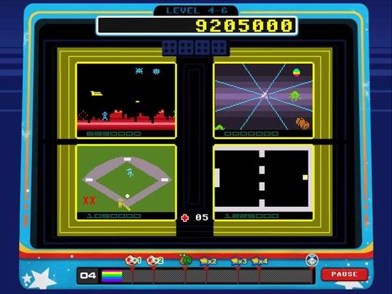 play arcade games online vista