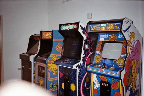 old-school arcade games