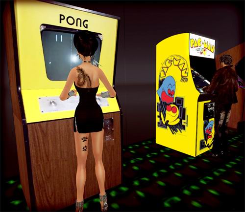 retro arcade games machines